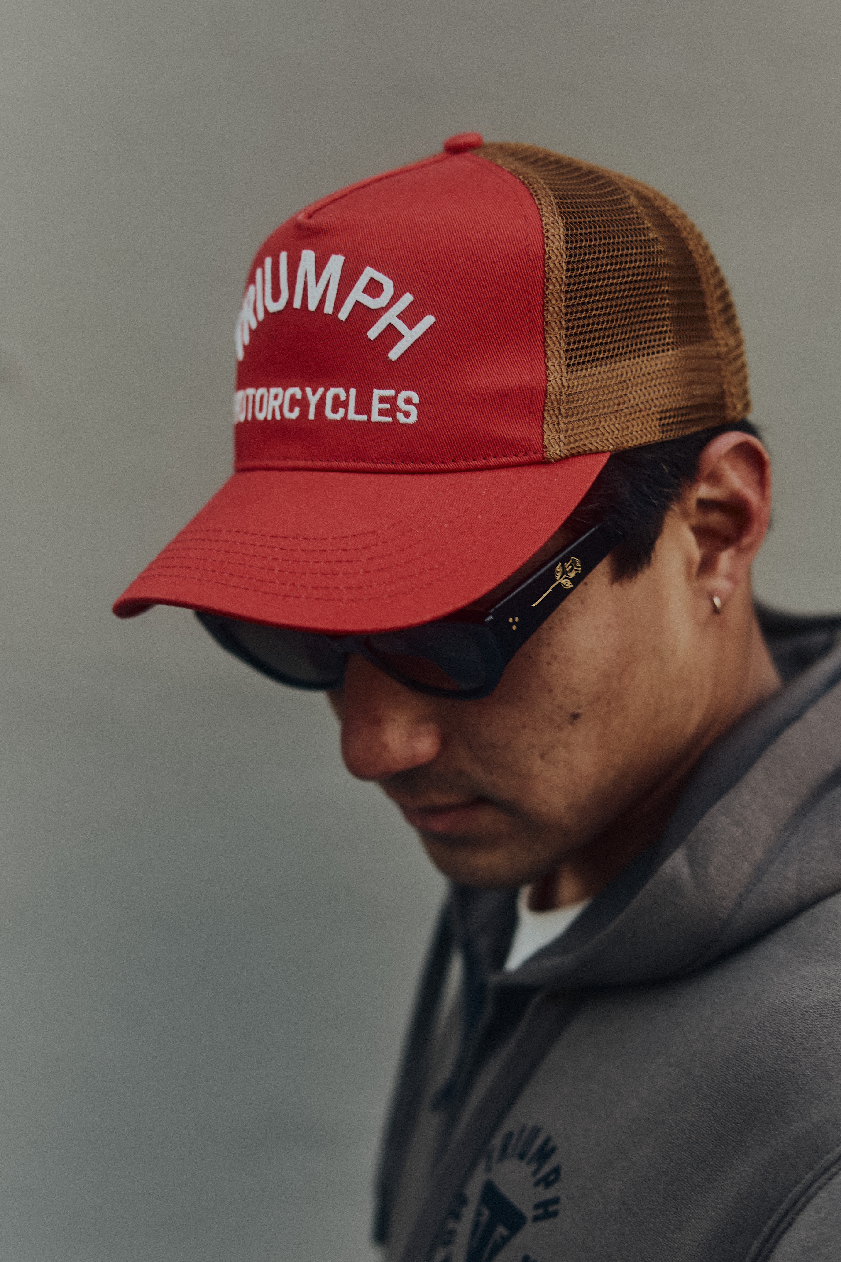 Casquette trucker Coast en noir | Accessoires officiels Triumph